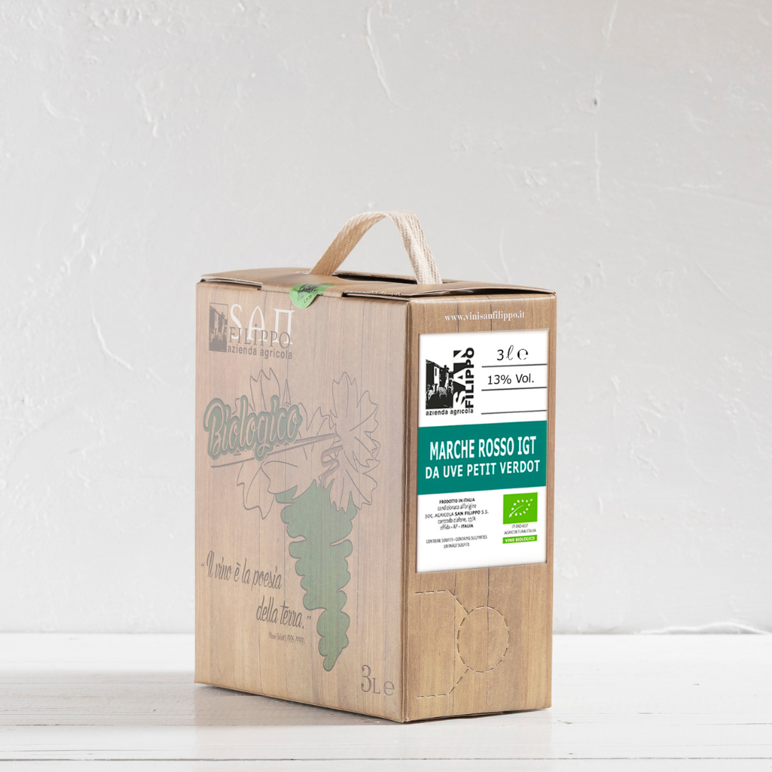 “BAG IN BOX” VI’ MUNN ROSSO SULFITE-FREE